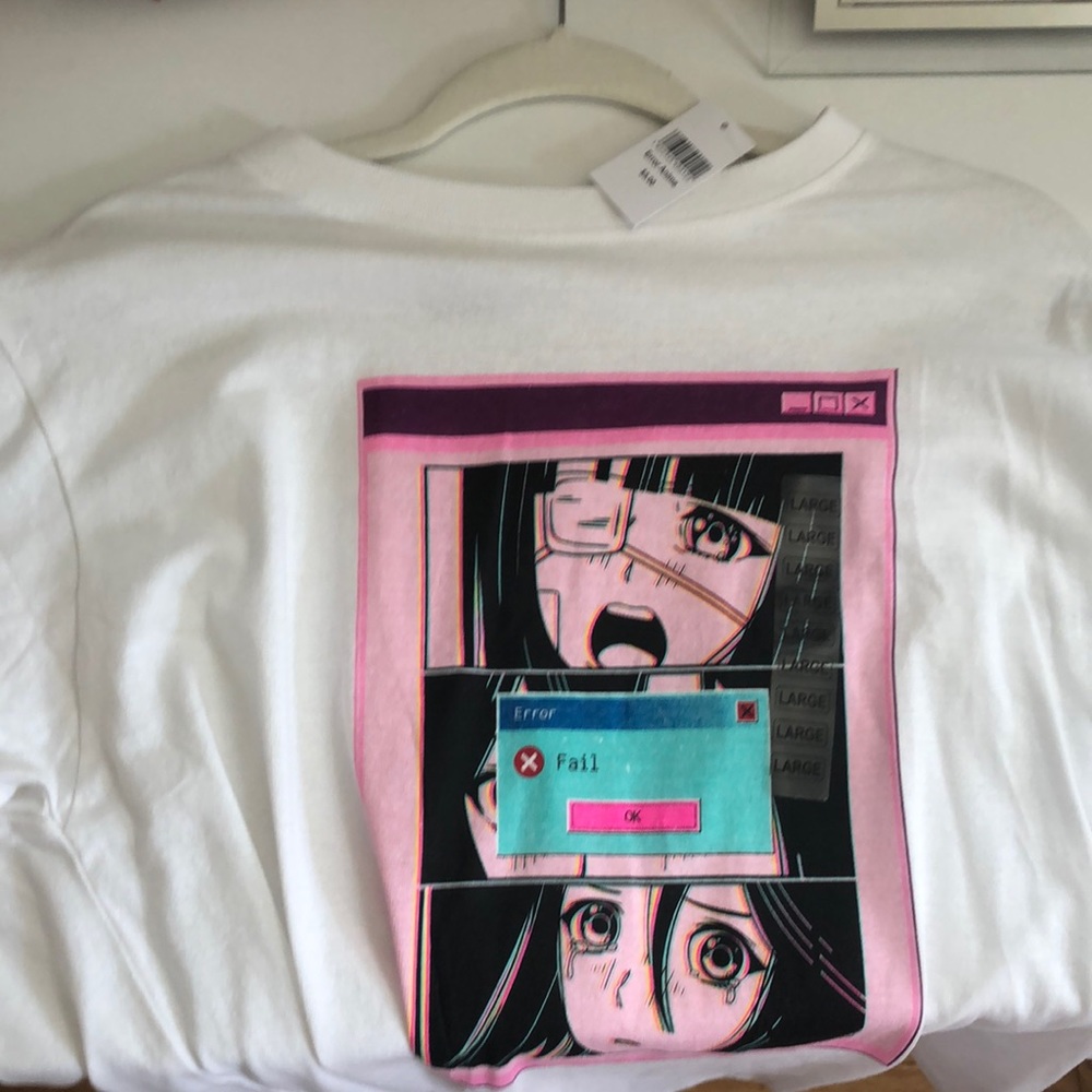 Error Anime shirt<3